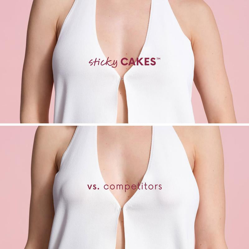 Sticky CAKES Circles - the First-Ever Sticky Not Icky Circle Nipple Covers