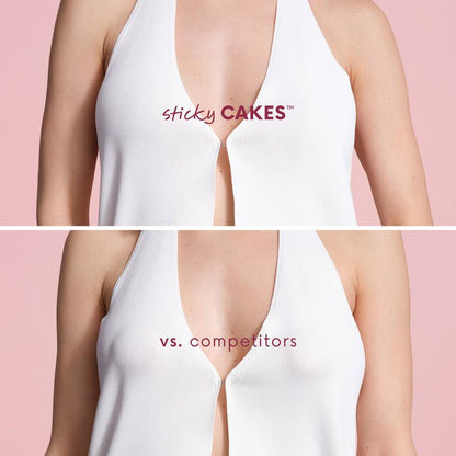 Sticky CAKES Circles - the First-Ever Sticky Not Icky Circle Nipple Covers